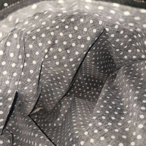 LULU BY LULU GUINNESS  HEART QUILTED HANDBAG WITH BONUS COIN PURSE/WRISTLET GUC - Picture 6 of 10